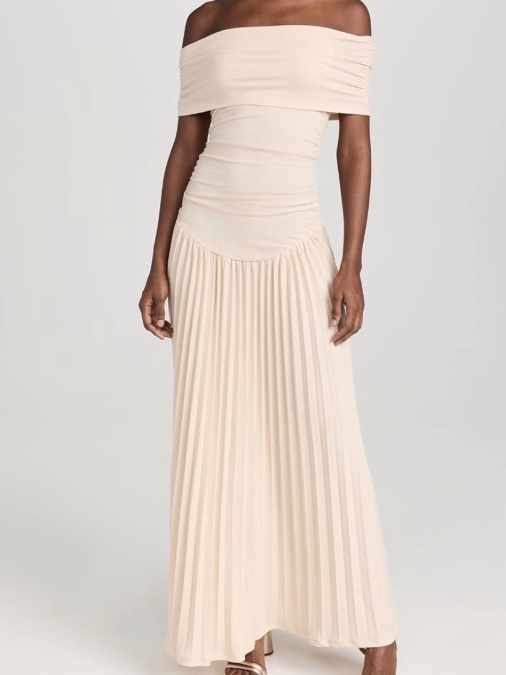 Lioness Field Of Dreams Maxi Dress Cream